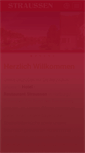 Mobile Screenshot of hotel-straussen.de